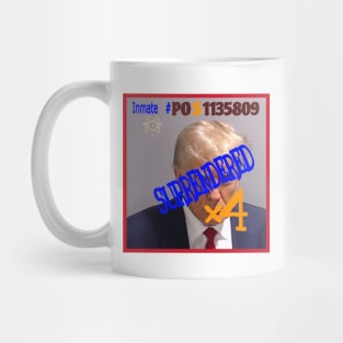 tRump Inmate Number POS1135809 - Front Mug